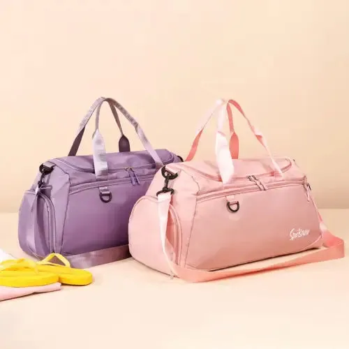 Vibrant Nylon Travel Bags