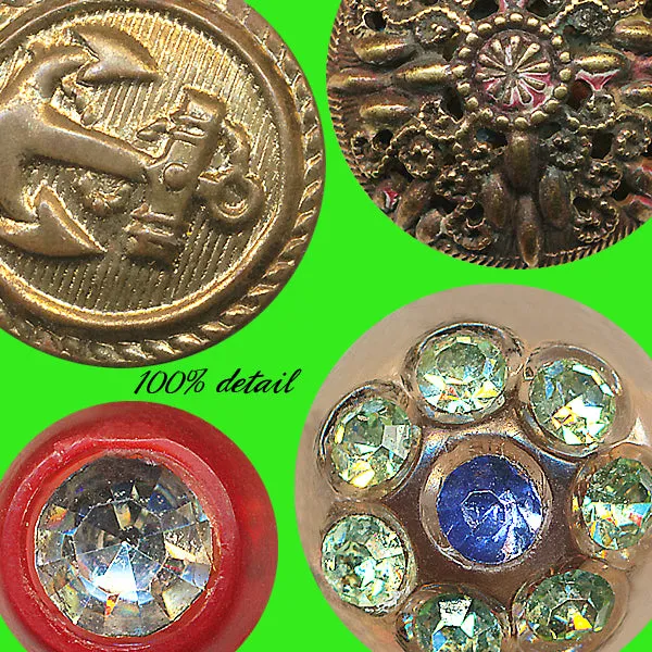 Vintage Buttons Mix, Volume 01