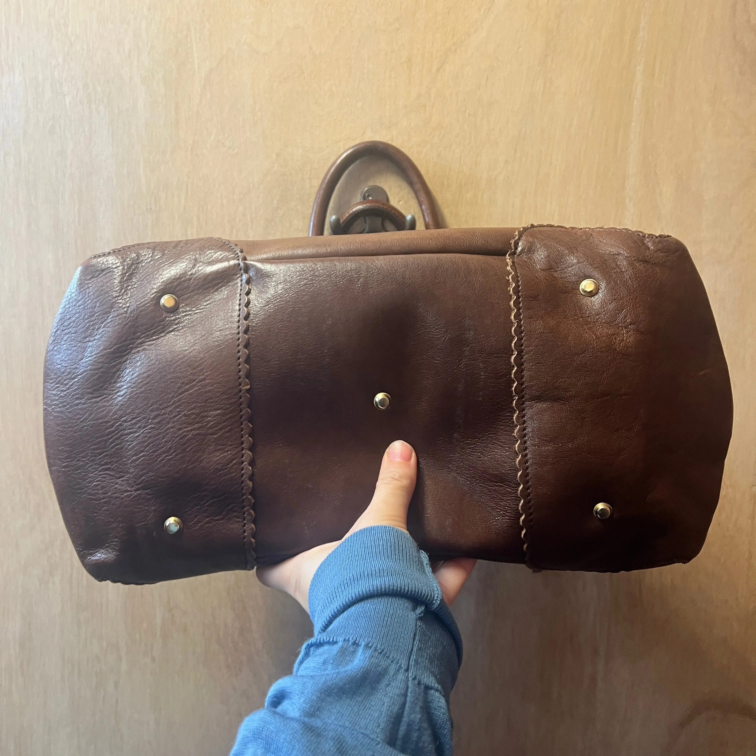 VIVIENNE WESTWOOD leather Yasmin handbag