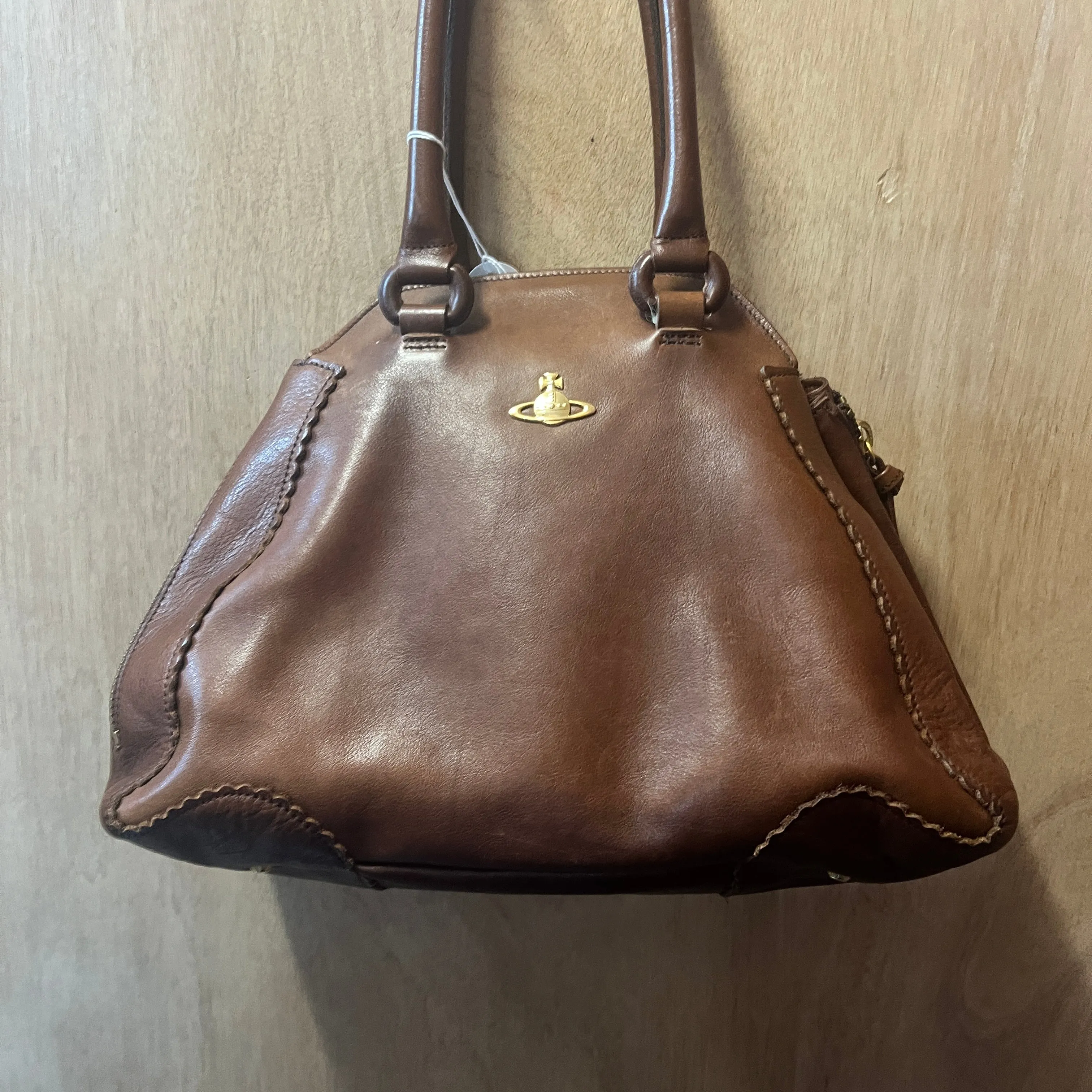 VIVIENNE WESTWOOD leather Yasmin handbag