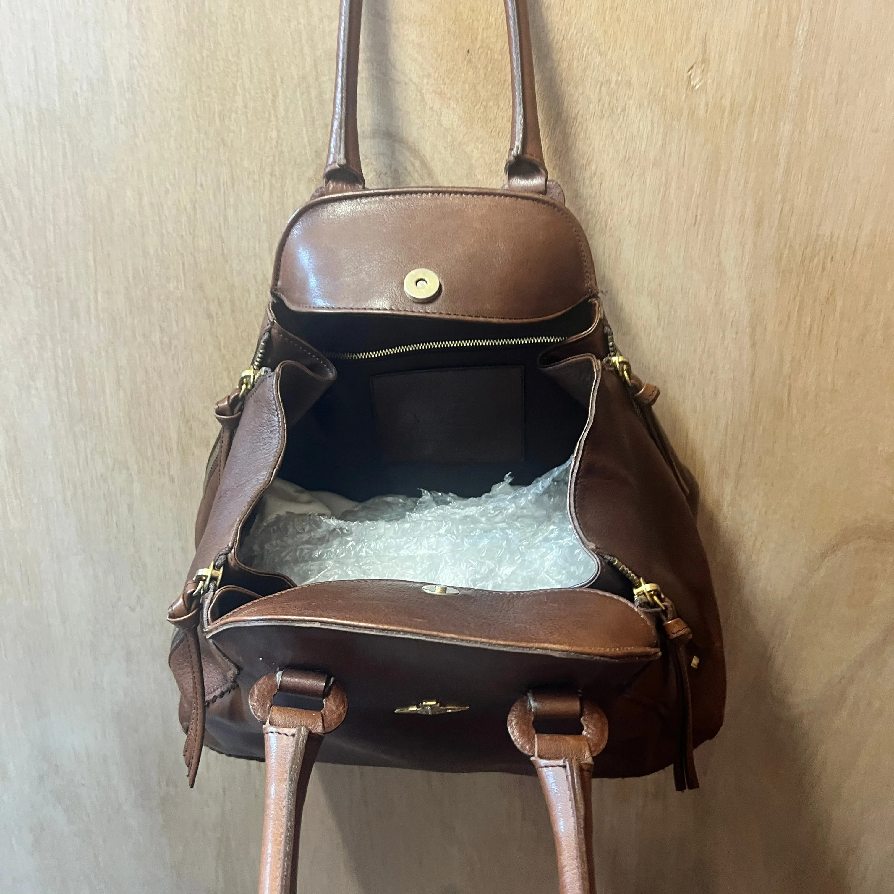 VIVIENNE WESTWOOD leather Yasmin handbag