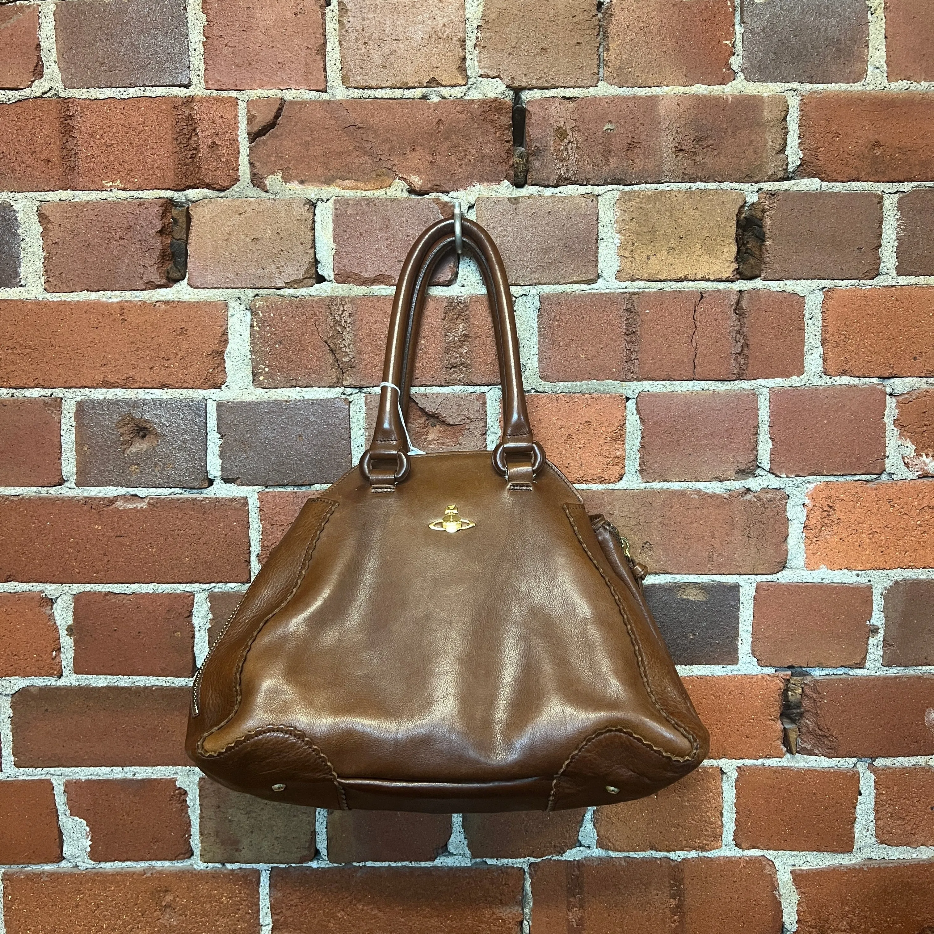 VIVIENNE WESTWOOD leather Yasmin handbag