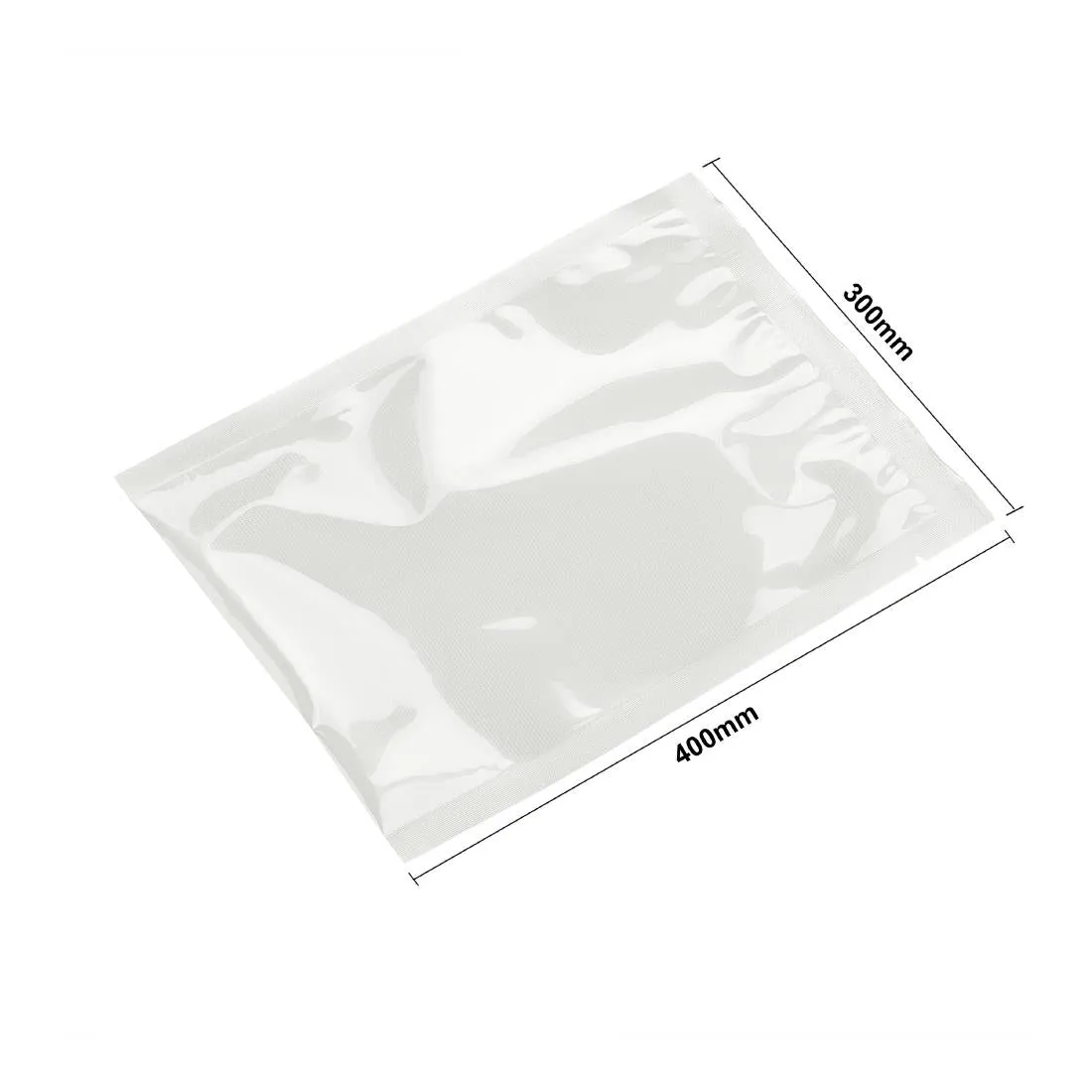 Vogue Compostable Embossed Vacuum Sealer Bags 300x400mm (50 pack)