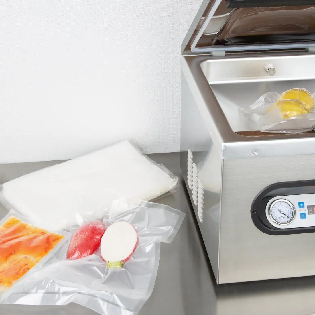 Vogue Vacuum Sealer Bags Embossed 150x250mm (50 Pack)