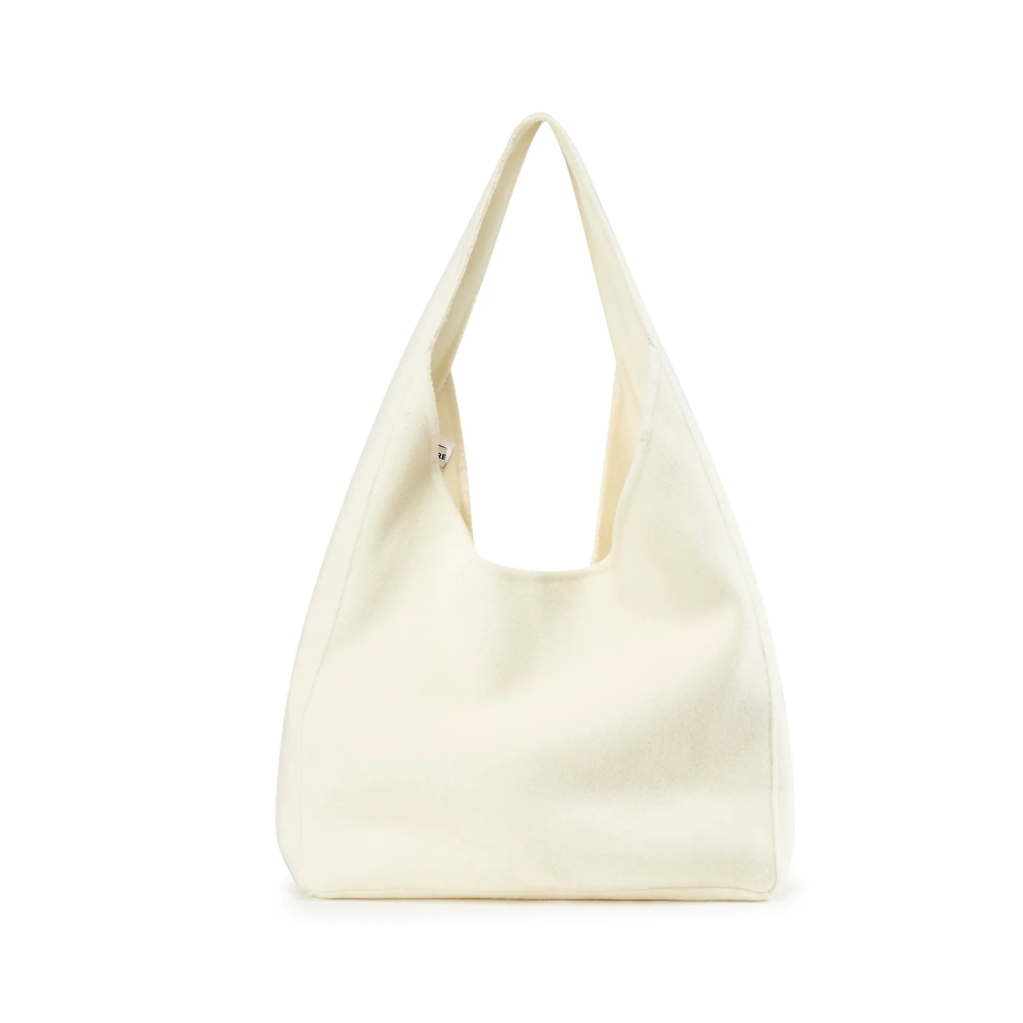 Wabi-sabi Large Capacity Wool Crossbody Bag