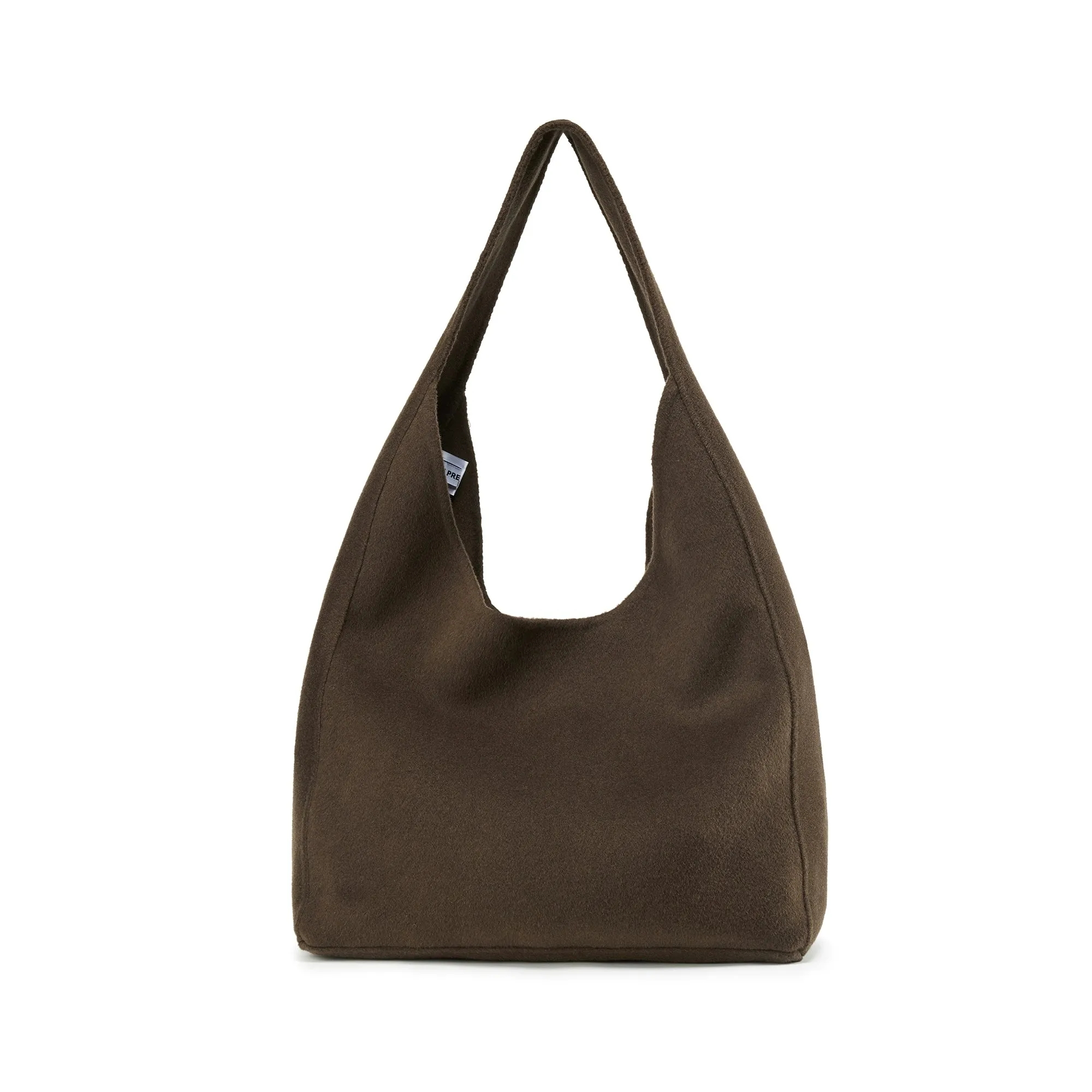 Wabi-sabi Large Capacity Wool Crossbody Bag