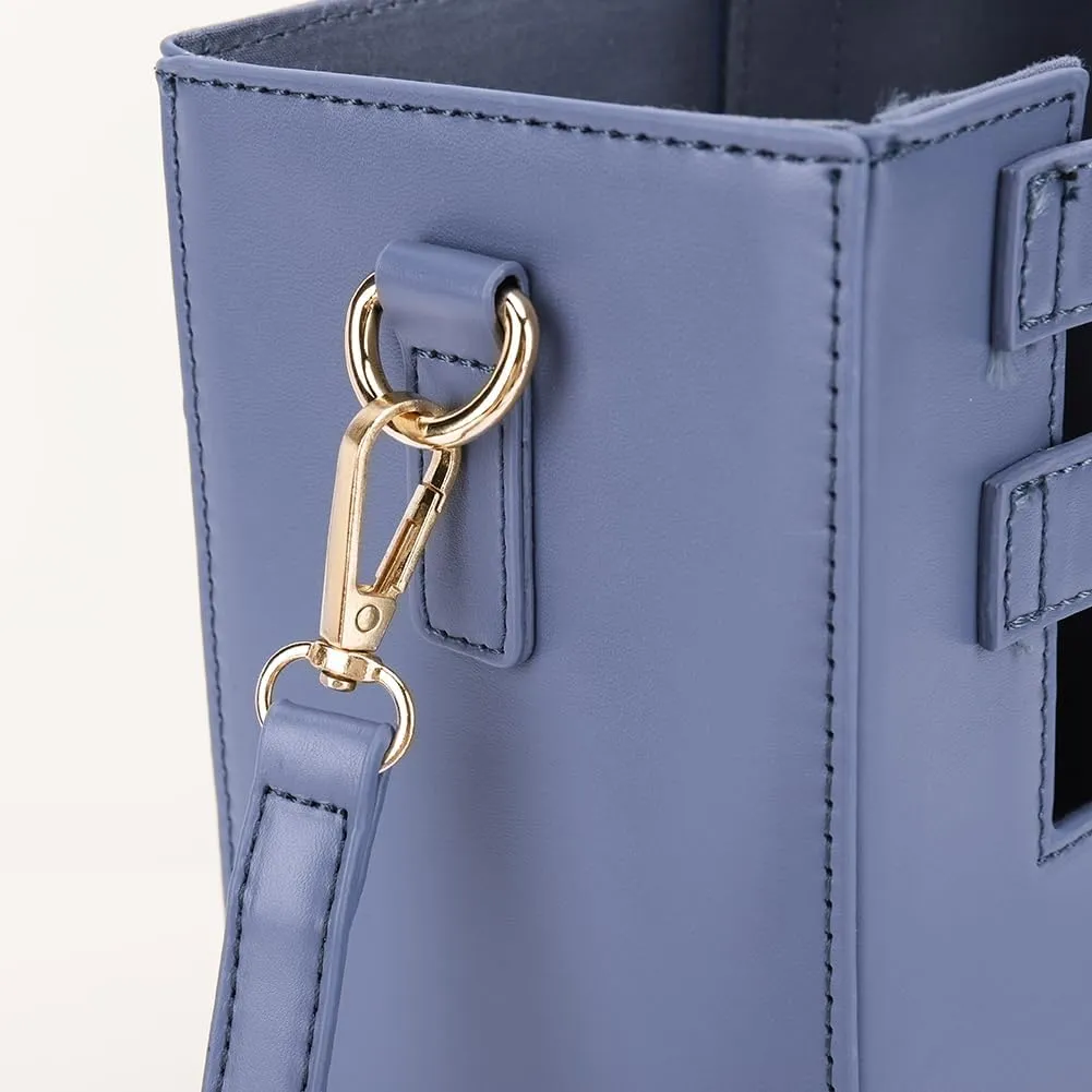 Water Cup Holder Bag Crossbody Water Bottle Bags for Women Leather Water Bottle Carrier Bag