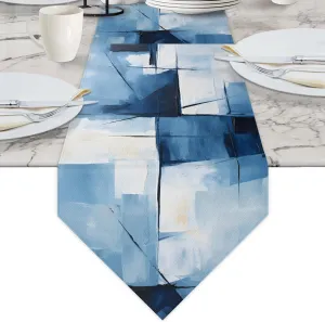 Watercolor Geometrical Art Briefcases for Men Crossbody Bags Laptop Carrying Case Messenger Bag for 15" Laptops and Under