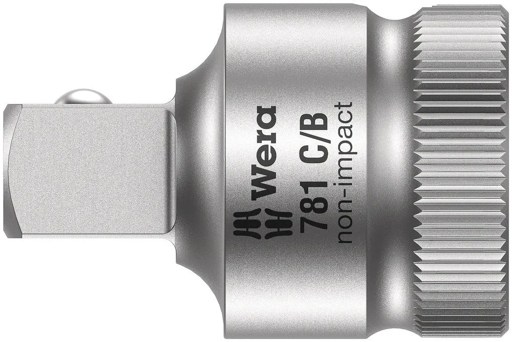 Wera 05042674001 781 C 1/2" Connection parts, 781 C/B x 3/8 x 35.5 mm x 1/2"