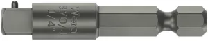 Wera 05050205001 870/4 Adaptor, 1/4" x 50 mm