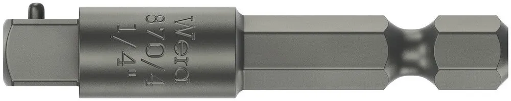 Wera 05050205001 870/4 Adaptor, 1/4" x 50 mm
