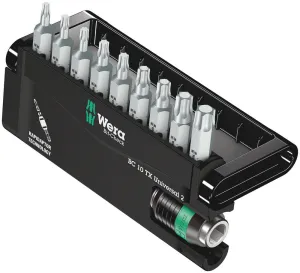Wera 05057115001 Bit-Check 10 TX Universal 2, 10 pieces