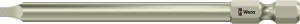 Wera 05071098001 3868/4 Square-Plus bits, stainless, # 2 x 89 mm
