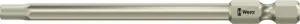 Wera 05071106001 3840/4 Bits, stainless, 1/8" x 89 mm