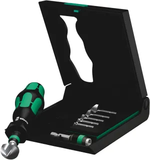 Wera 05104655001 845/8 1-flute Countersink Bits Set, 8 pieces