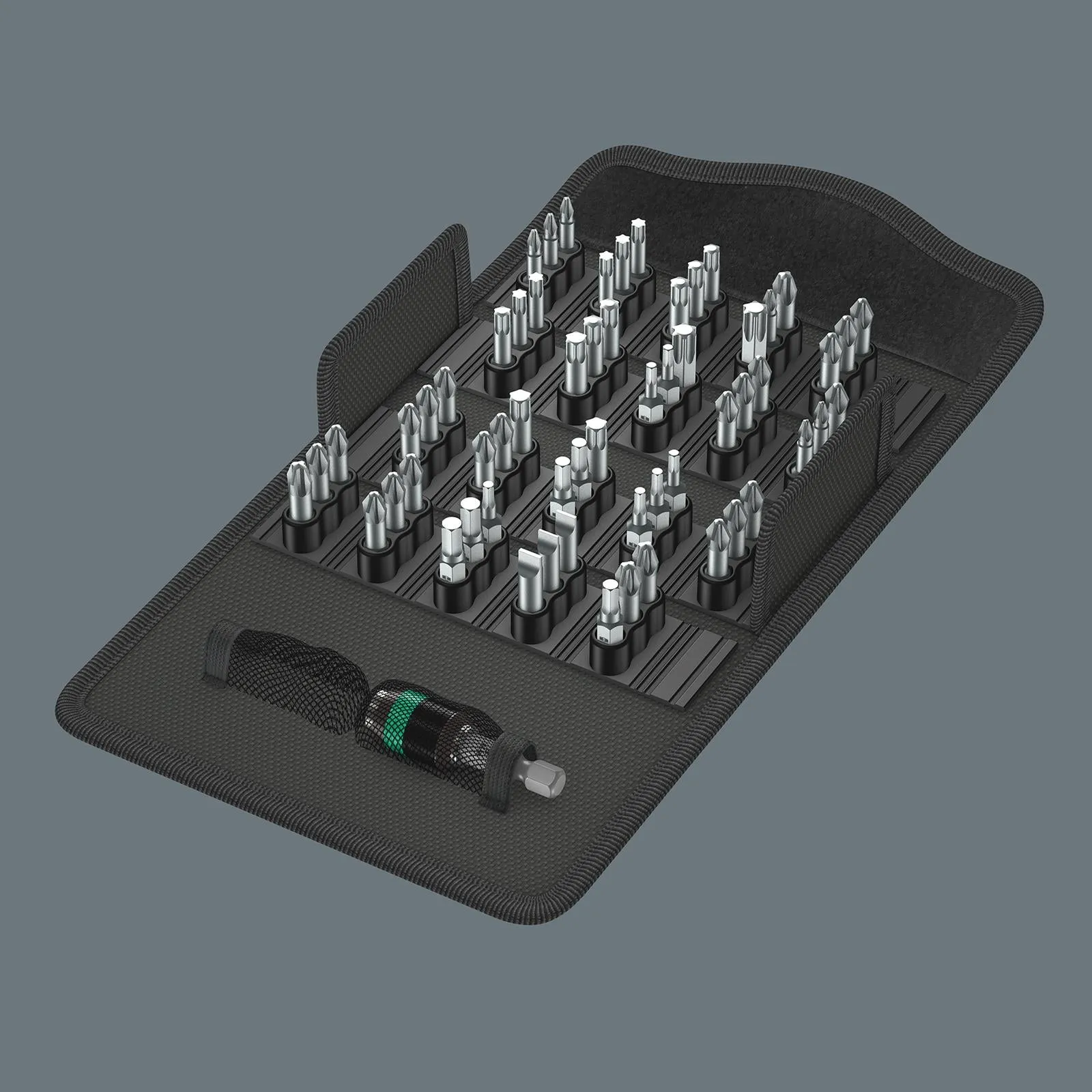 Wera Screwdriver Bit Set 43 Piece Bit Safe 43 Universal 1 with Bit Holder