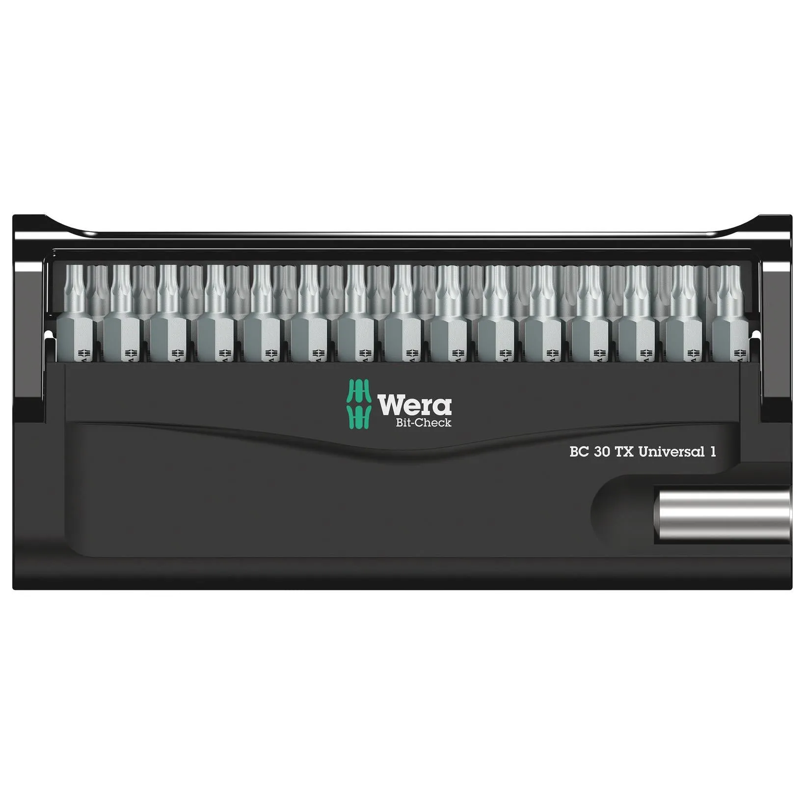 Wera Screwdriver Bit Set with Bit Holder Bit Check 30 TX Universal 1 SB 30 Pieces Torx