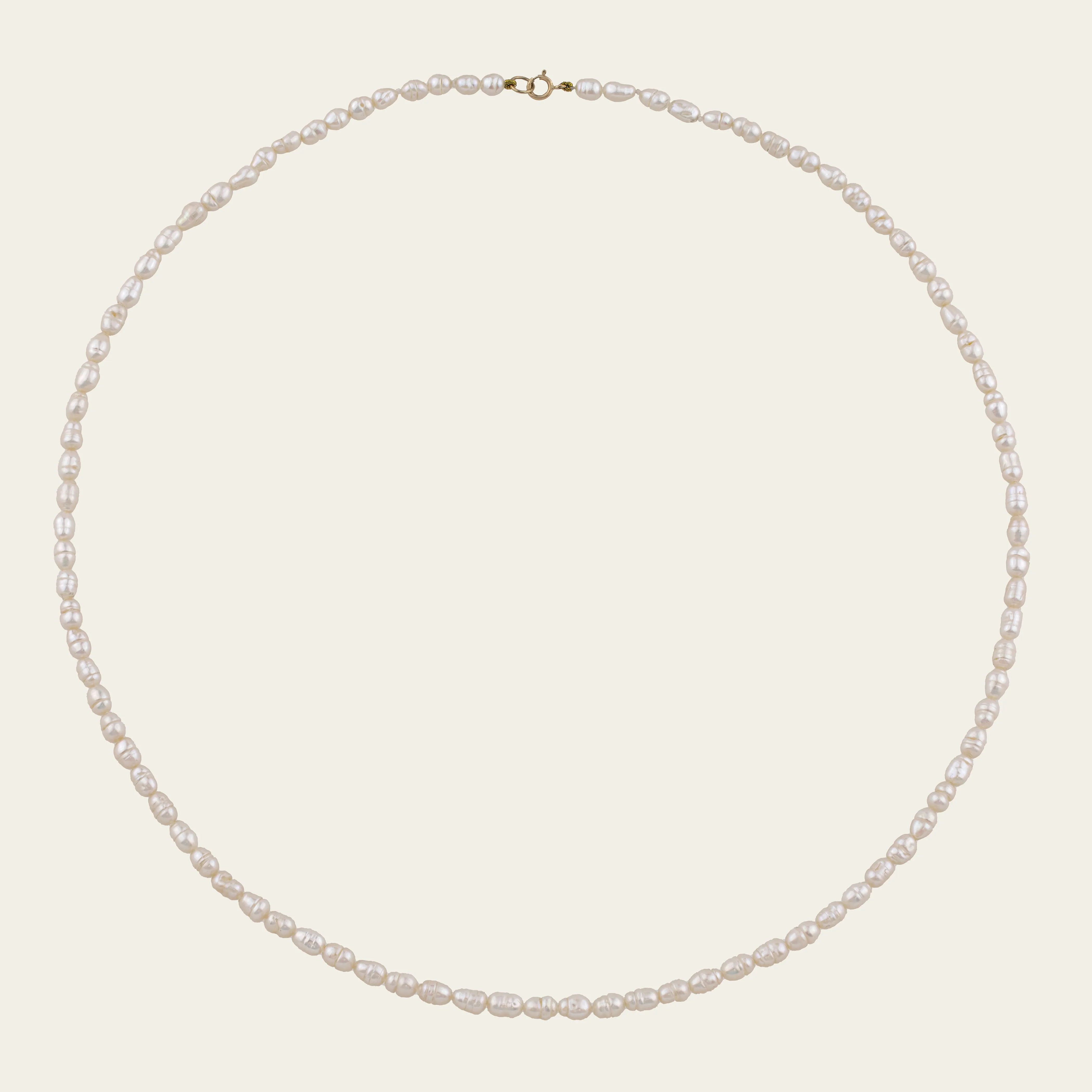 white baroque pearl necklace