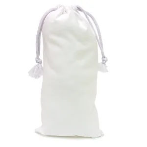 White Cotton Wine Bottle Bag
