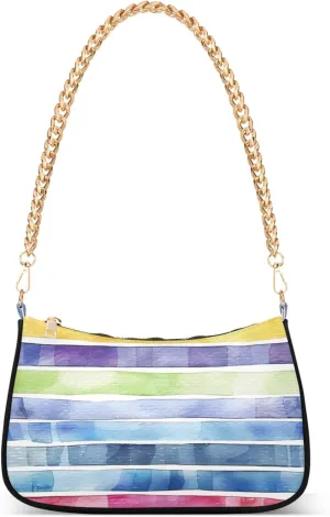White Couple Llamas on Green Women's Purse Hobo Tote Bags Women's Designer Handbag Evening Shoulder Bags