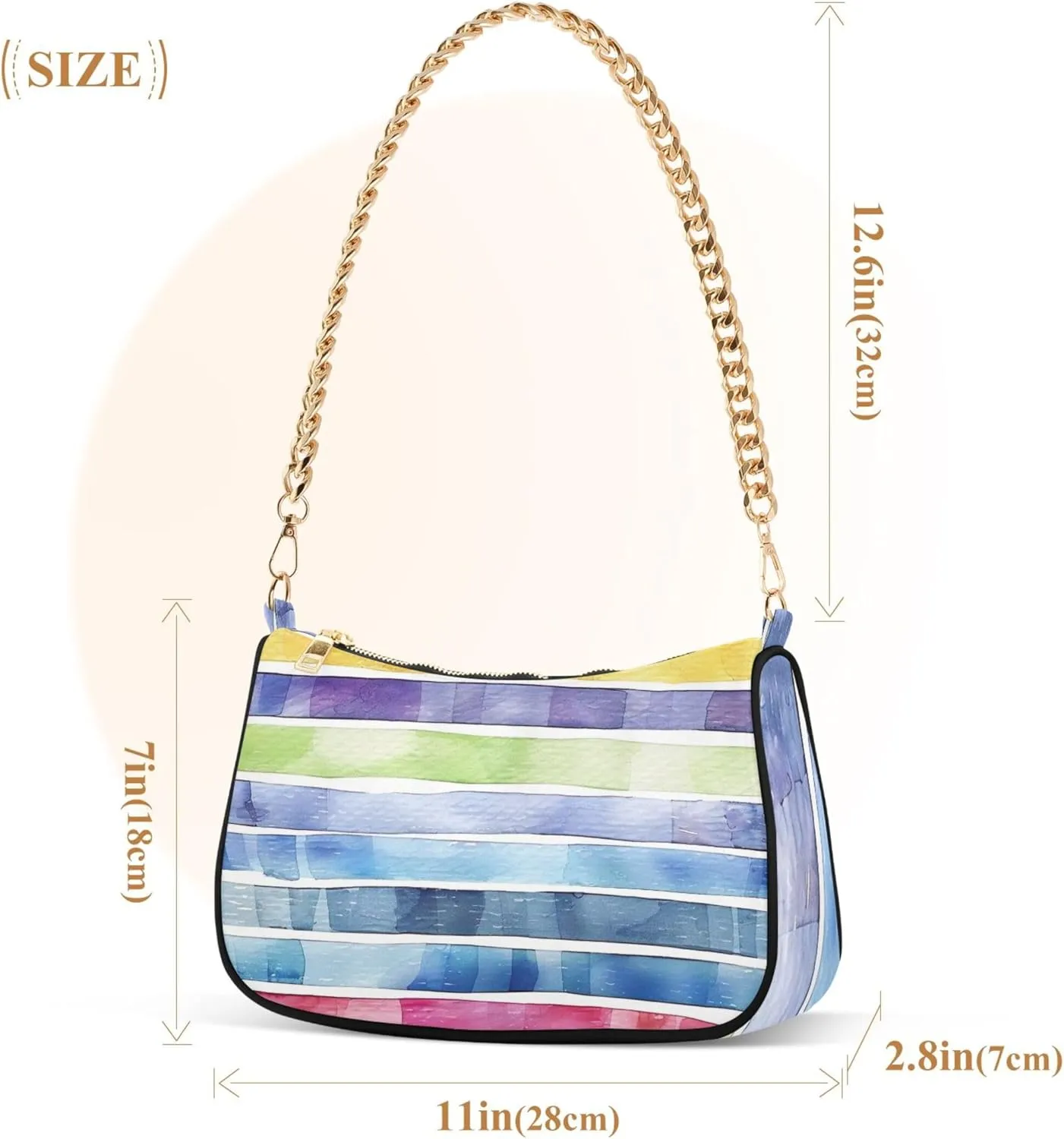 White Couple Llamas on Green Women's Purse Hobo Tote Bags Women's Designer Handbag Evening Shoulder Bags
