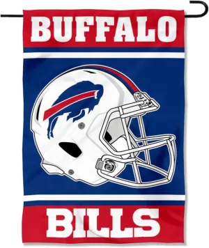 WinCraft Buffalo Bills Helmet Double Sided Garden Banner Flag