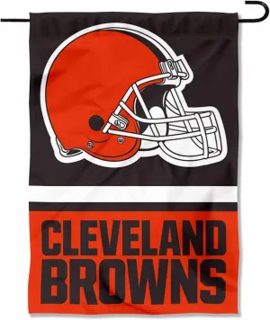 WinCraft Cleveland Browns Logo Double Sided Garden Banner Flag