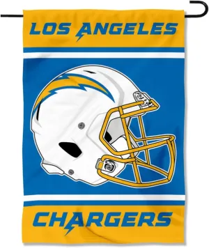 WinCraft Los Angeles Chargers Helmet Double Sided Garden Banner Flag