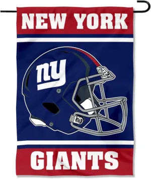 WinCraft New York Giants Helmet Double Sided Garden Banner Flag