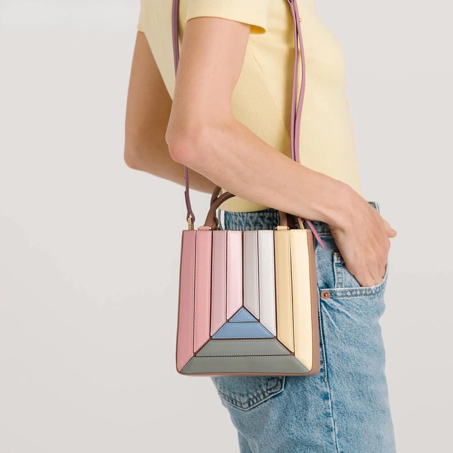 Women Bag Designer Luxury PU Shoulder Bag Handbag Pures and Bags Crossbody Women Bag Euro-America Style (Multicolor)