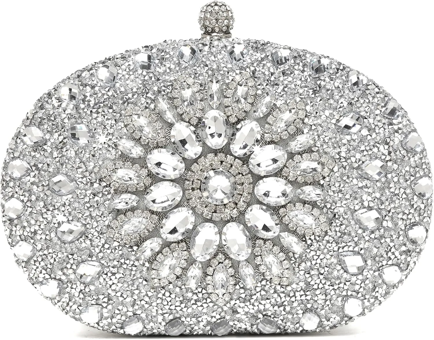 Women's Evening Bags Sparkly Rhinestone Clutch Purses Luxury Handbags