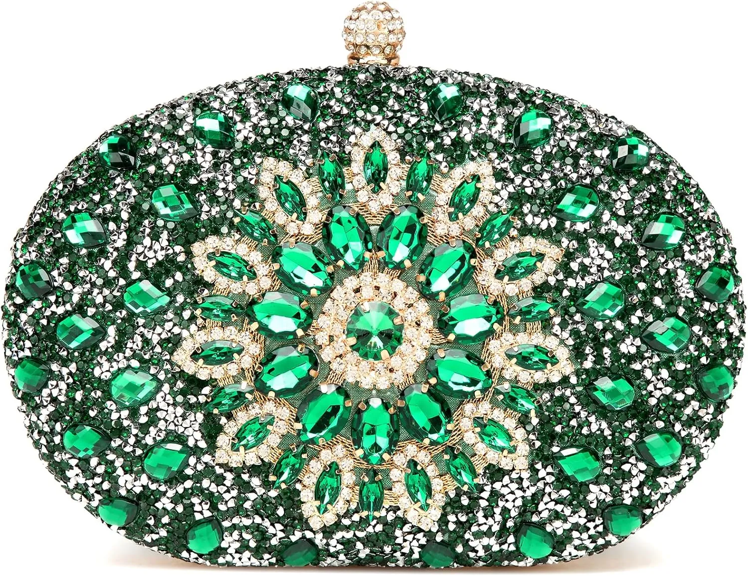 Women's Evening Bags Sparkly Rhinestone Clutch Purses Luxury Handbags