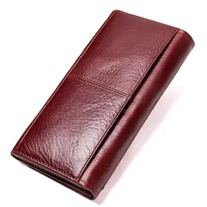 Women's Genuine Leather Wallet Purse