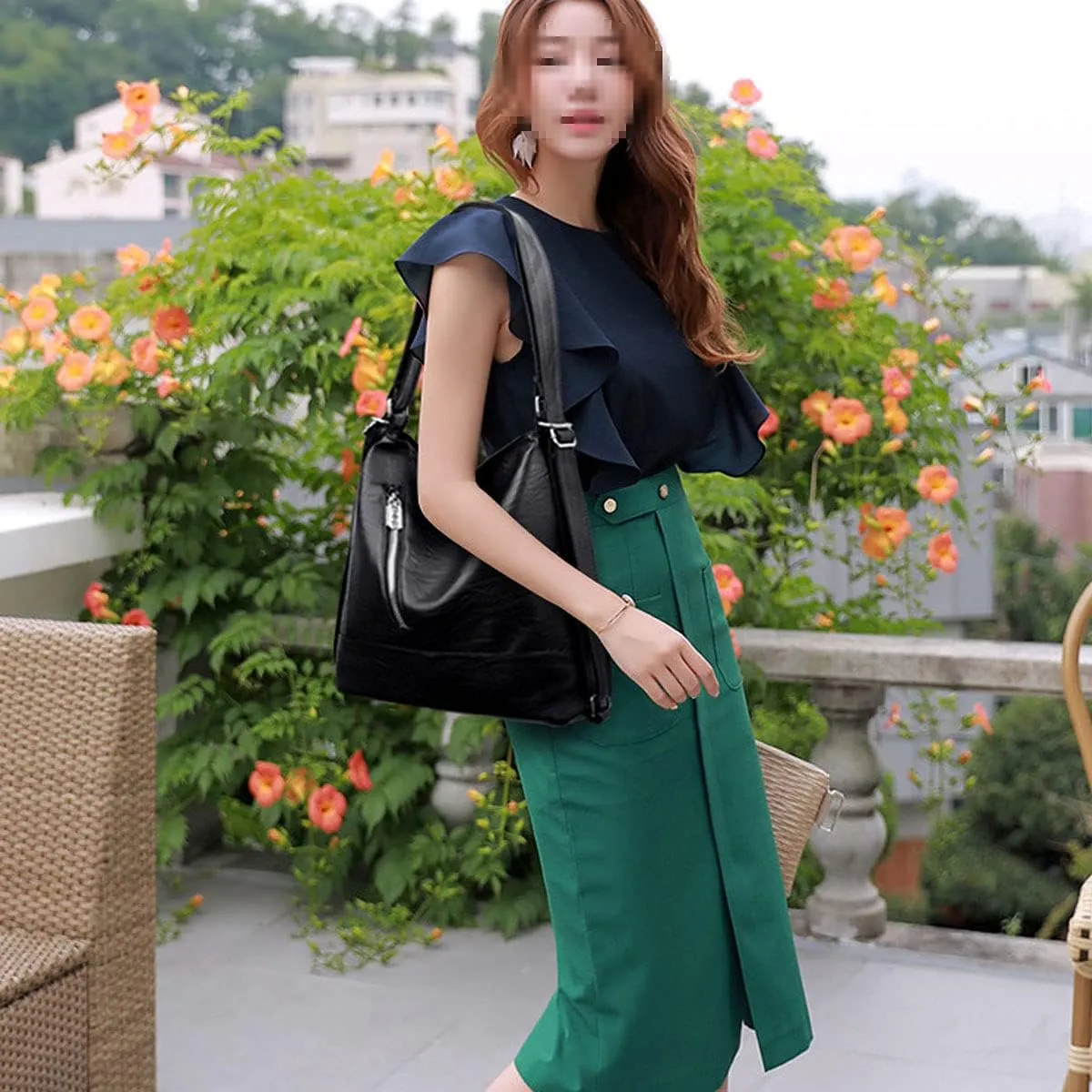 Women’s Leather Shoulder Handbags Hobo Totes Top Handle Bag Satchel and Purse for Ladies
