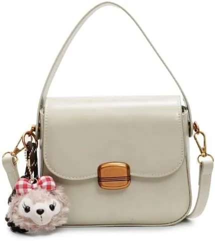 Women’s PU Leather Shoulder Bag 2025 Trend Brand Small Square Bags Luxury Designer Handbag Fashion