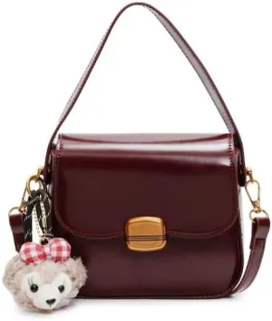 Women’s PU Leather Shoulder Bag 2025 Trend Brand Small Square Bags Luxury Designer Handbag Fashion
