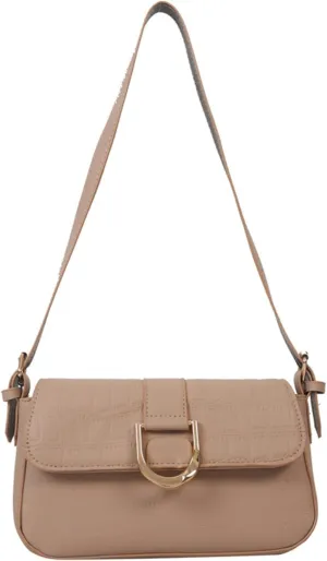 Women's PU Leather Shoulder Bag Hobo Handbag and Purse Satchels Bag Crossbody Bag with Adjustable Strap, One Color, One Size