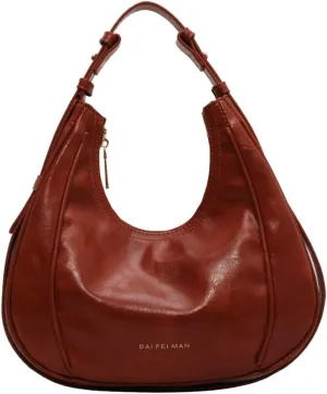 Womens Vintage Vegan Leather Crossbody Shoulder Bags Small Dumpling Tote Purse Ladies Top-Handle Handbags Satchels