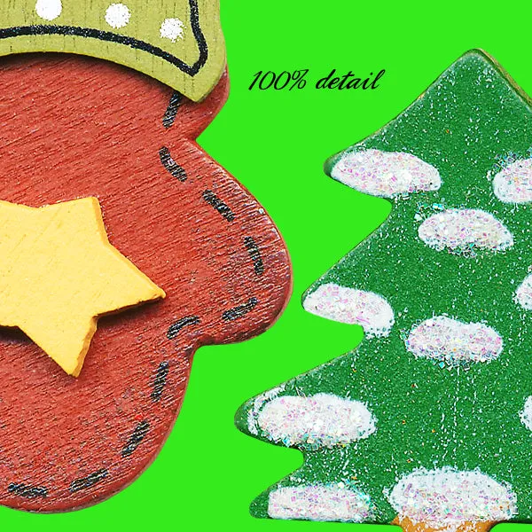 Wooden Christmas Ornaments