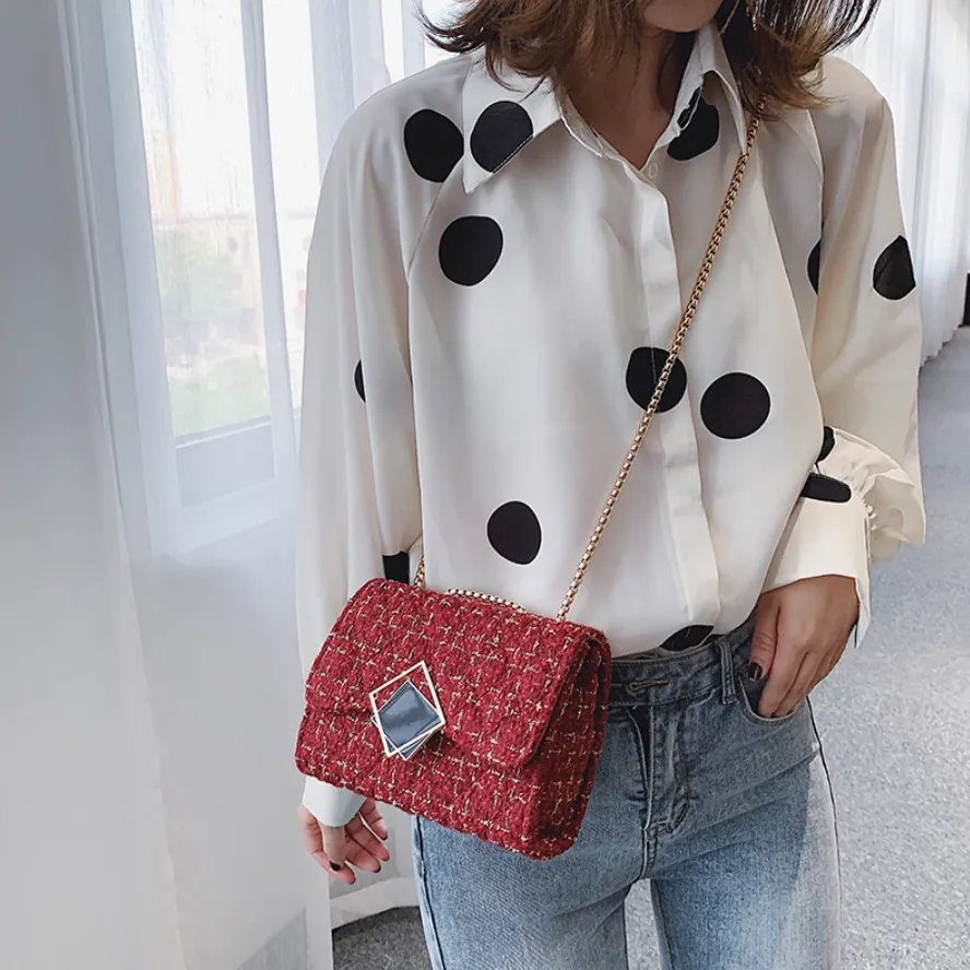 Wool Crossbody Bags