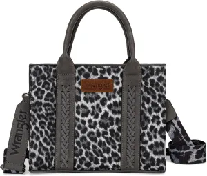 Wrangler Medium Tote Bag for Women Designer Satchel Handbags Top-handle Purses with Strap