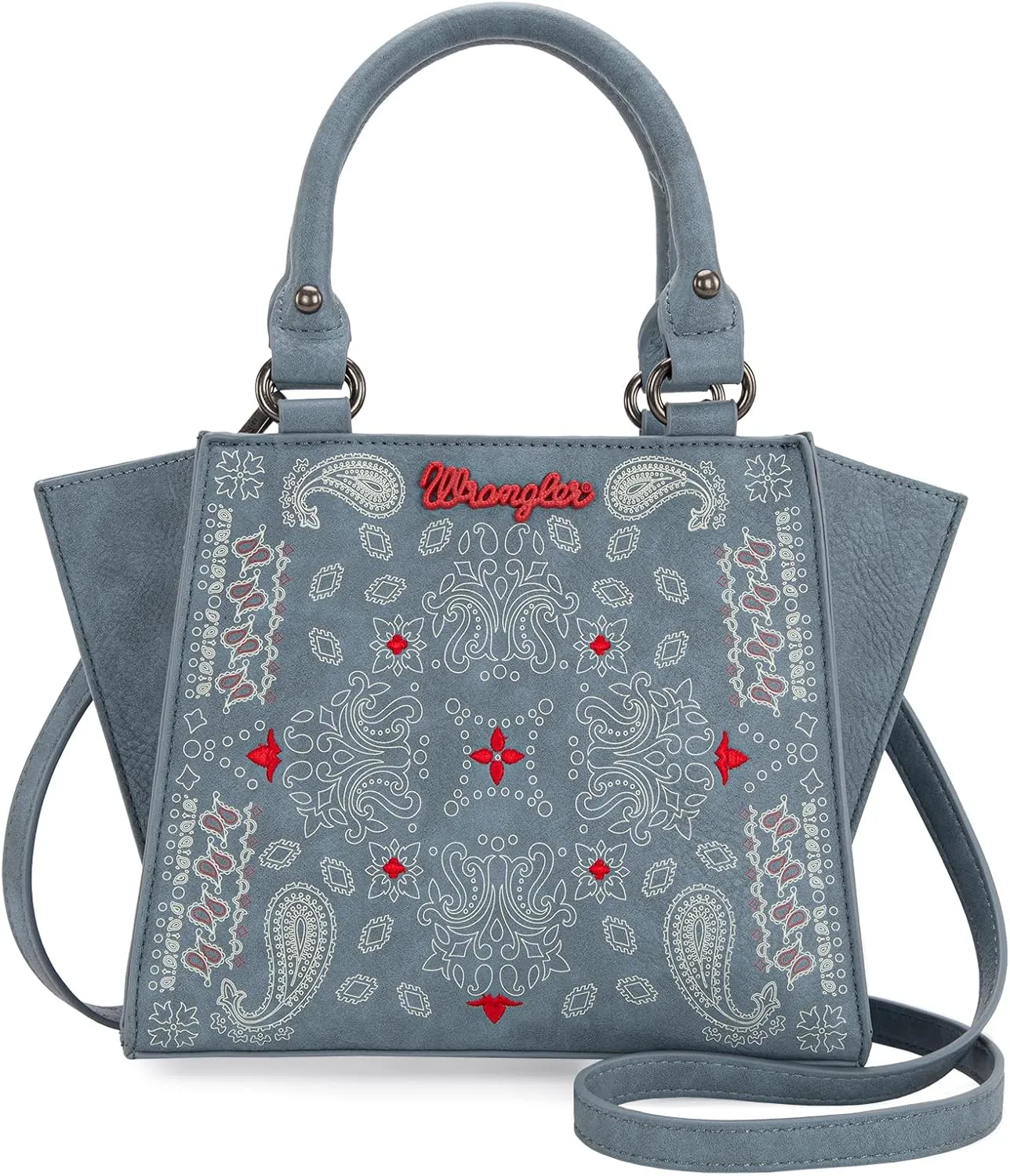 Wrangler Purses for Women, Cute Tote Bags Western Designer Top-handle Handbags