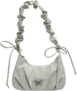 Y2K Crossbody Bags for Women Trendy Coquette Shoulder Bag Butterfly Purse Designer Handbags for Women