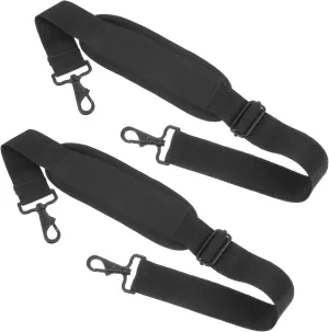 Yardwe 2Pcs Padded Shoulder Straps for Violin Cases Instrument Bags and Briefcases Lightweight Canvas Replacement Strap for Comfortable Carrying