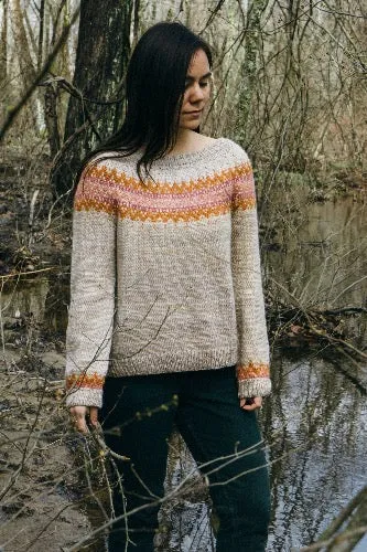 Yesica Fairisle Sweater - Knitting Pattern
