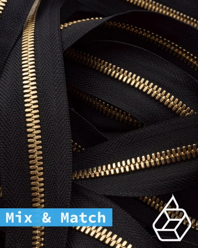 YKK Excella® | Custom made zipper | Gold | Size 5