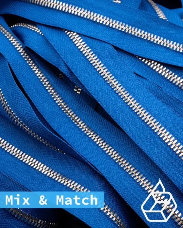 YKK Excella® | Custom made zipper | Silver | Size 5