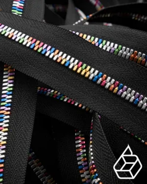 YKK Excella® Light | Zipper on roll | Rainbow | Size 5
