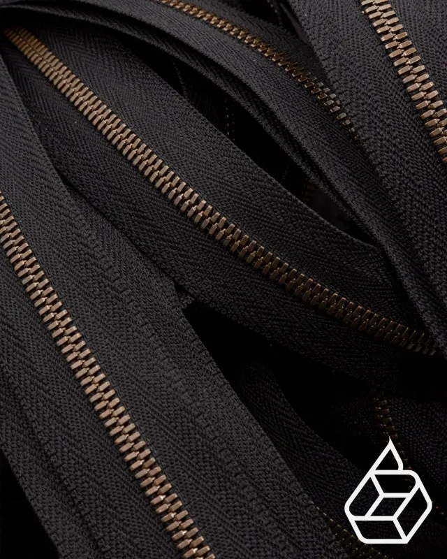 YKK Excella® | Zipper on roll | Antique Brass | Size 3
