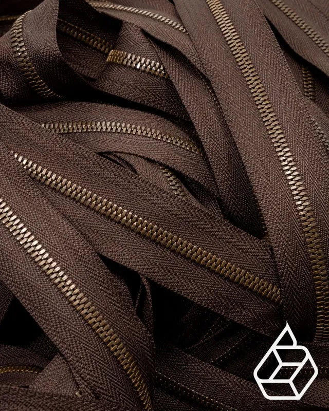 YKK Excella® | Zipper on roll | Antique Brass | Size 3